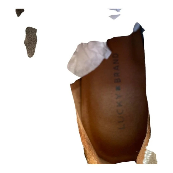 Lucky Brand grey suede bootie size 8.5 - Picture 8 of 8